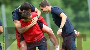 FOTO** Cu zâmbetul pe buze! VEZI AICI IMAGINI de la antrenamentul Stelei!