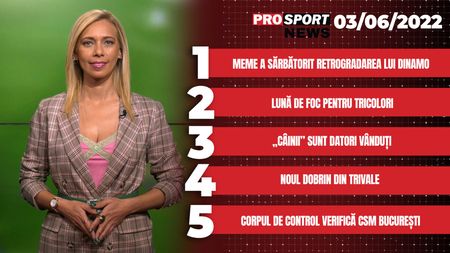 ProSport News | Meme s-a dat în stambă: a sărbătorit retrogradarea lui Dinamo! Cele mai importante știri ale zilei | VIDEO
