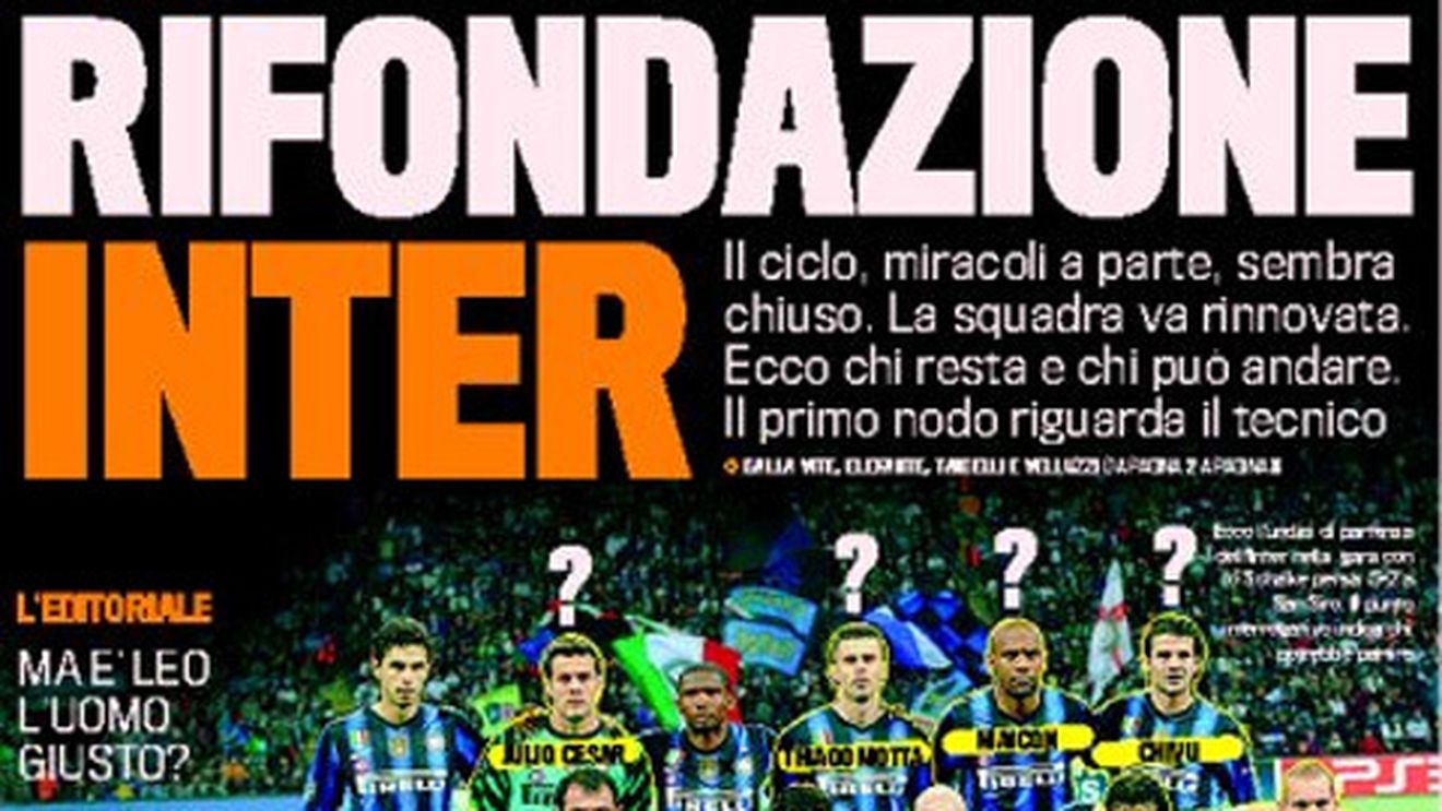 Reconstrucție la Inter!** Chivu, ca și plecat!