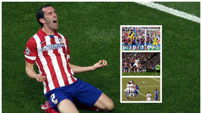 "In GODin They Trust". Diego, adevăratul personaj principal al Uruguayului. Ultimele trei goluri ale fundașului de la Atletico au fost înscrise cu Barcelona, Real și Italia