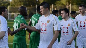 Alexandru Bourceanu, integralist în victoria echipei sale, Arsenal Tula, scor 2-1, cu Akhmat Grozny