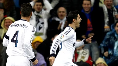 Real Madrid – Rayo Vallecano 2-0!** „Albii” au jucat în 10 din minutul 18, Sergio Ramos a fost înger și demon