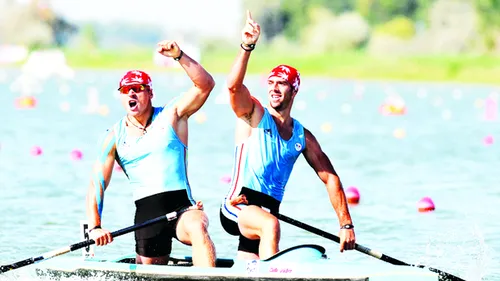 Mihalachi și Dumitrescu, medaliați cu bronz la canoe dublu 1000 metri, la CM de la Szeged