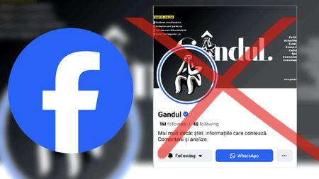 Asalt asupra publicației Gândul! Facebook a închis pagina ziarului cu 1 milion de urmăritori