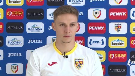 Înainte să revină la Fiorentina, Louis Munteanu și-a stabilit un obiectiv personal: vrea victorii cu Kosovo și Elveția în preliminariile Euro 2024! „Mergem să luăm 6 puncte, o să-mi dau viața pe teren!”