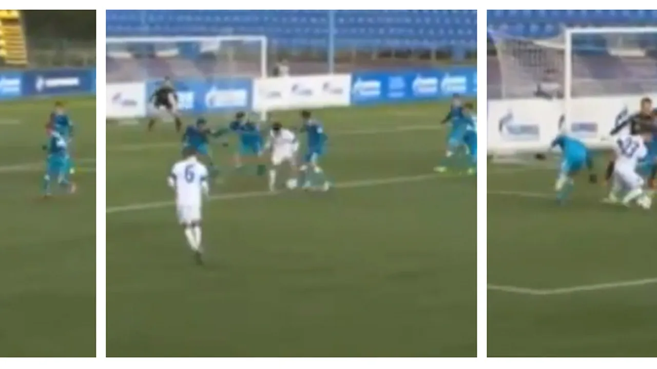 One man show! VIDEO - Golul serii în UEFA Youth League 