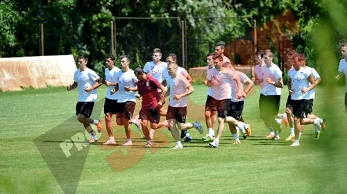 Antrenamentul Rapidului, condus de secundul lui Sabău!** Abrudan, prezent la ProRapid! Foto exclusiv