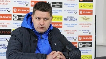 Stoican, după eșecul cu Botoșani: "Am jucat cu gândul să facem un rezultat surpriză! În anumite momente ne-am ridicat la pretențiile Ligii 1!". Reacția lui Grozavu