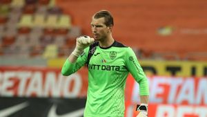 Giedrius Arlauskis revine în poarta CFR-ului! Lituanianul apără contra FCSB-ului în Supercupa României