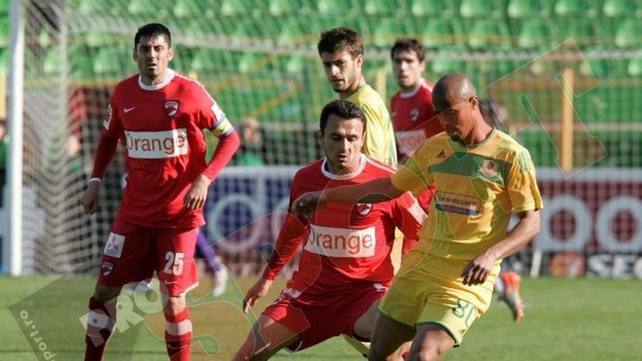 Toate cifrele meciului FC Vaslui - Dinamo