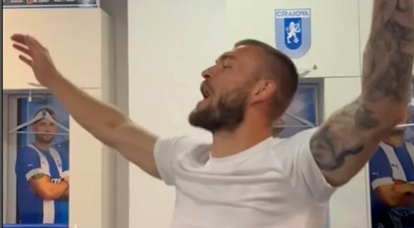 Ce sărbătoare la Universitatea Craiova, după victoria mare cu FC U Craiova! A fost show total în vestiar: „Suntem noi, Știința suntem noi!” | VIDEO