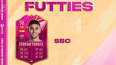 Ferran Torres în FIFA 22! Cerințe SBC + recenzia cardului