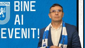 Eugen Neagoe, prezentat oficial ca antrenor al Universităţii Craiova: „E un vis împlinit"