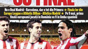 Bucureștiul, invadat de spanioli!** Athletic Bilbao - Atletico Madrid, finala Europa League de pe Național Arena