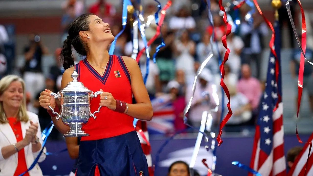 De la Simona Halep, la Regina Angliei! Emma Răducanu a emoționat o lume întreagă după ce a câștigat US Open 2021