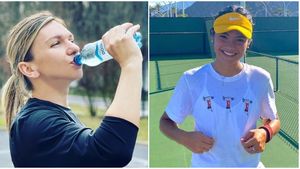 Atmosferă fierbinte la propriu! Simona Halep și Emma Răducanu au ajuns în același timp la Indian Wells: „Salutări din deșert!" FOTO