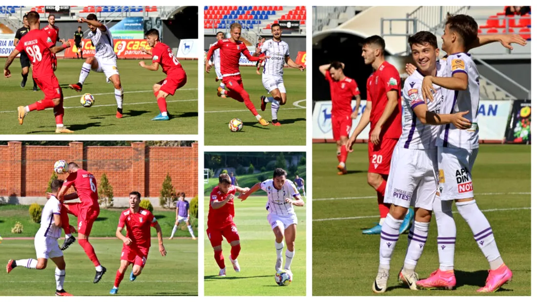 Chindia și CFC Argeș au remizat în amicalul disputat la Târgoviște. Doi tineri jucători au decis partida în care pentru dâmbovițeni a debutat și Fedele