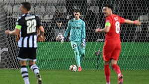 Transferul de la FC Barcelona, decisiv pentru afacerea de 10.000.000 de euro între Gigi Becali și Galatasaray pentru Ștefan Târnovanu