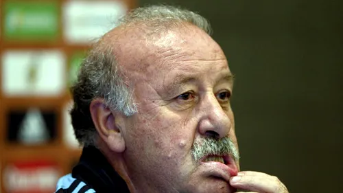 A uitat că antrenează campioana mondială!** Vicente Del Bosque abia plasează Spania între favorite: 