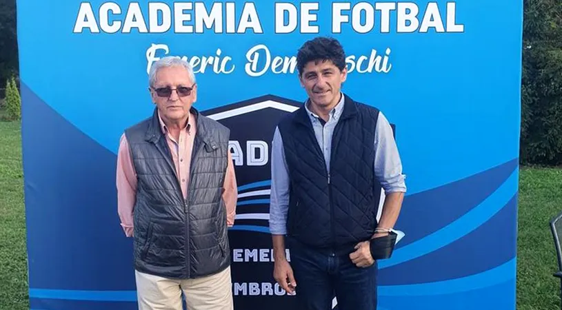 ”Eroul de la Guadalajara” are școală de fotbal care îi poartă numele, la Sighet. Emeric Dembroschi: ”Va încerca să ofere fotbalului alte talente din acest izvor nesecat numit Maramureș”