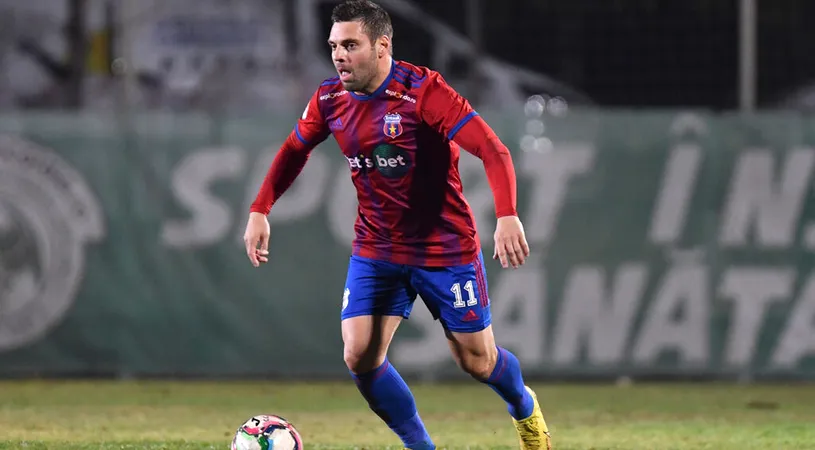 Adrian Popa vrea să își încheie cariera la Steaua! Mijlocașul e dornic să semneze un nou contract din vară, deși la începutul anului punea o condiție esențială