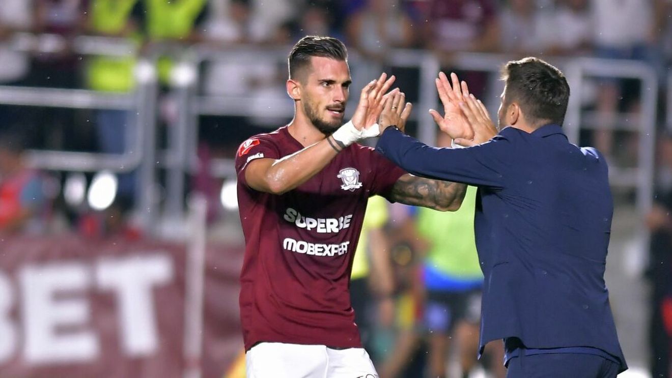 Dan Petrescu a reacționat după ce Marko Dugandzic a marcat pentru Rapid, după plecarea de la CFR Cluj: „Voia să joace mai mult, m-a rugat frumos!”