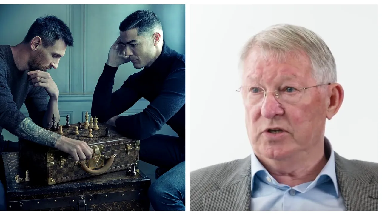 Sir Alex Ferguson a dat verdictul în lupta Cristiano Ronaldo - Leo Messi: „Nu cred că el ar putea face asta