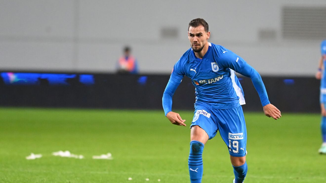 Continuă coșmarul pentru Elvir Koljic! Bosniacul s-a accidentat în meciul Oțelul - Universitatea Craiova și a fost înlocuit după doar 34 de minute