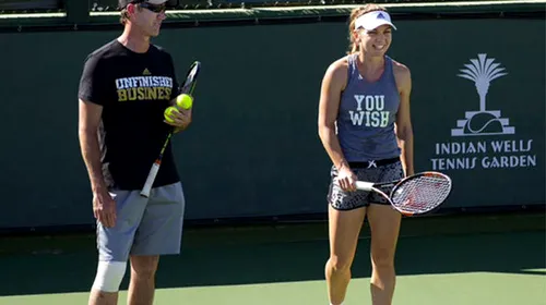 Simona Halep colaborează cu un antrenor celebru la Indian Wells