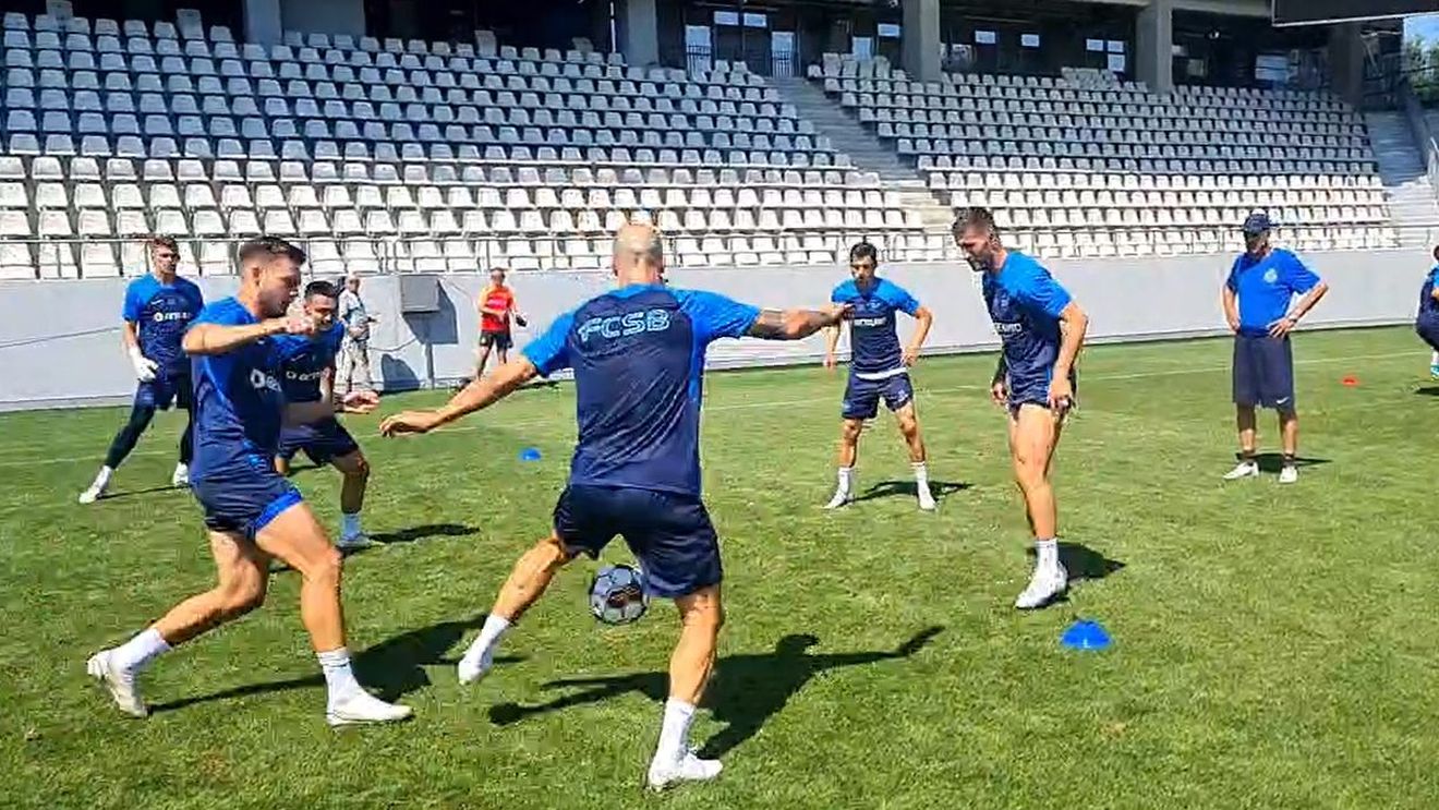 Transferul cu care Gigi Becali vrea să amuțească Superliga uimește! Charalambous și fotbaliștii FCSB au rămas șocați de cât de bun este la antrenamente | VIDEO