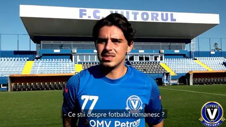 Primele cuvinte ale spaniolului Jose Castaneda, după transferul în Liga 1! Ce spune „Pirlo” de la Viitorul despre fotbalul românesc | VIDEO