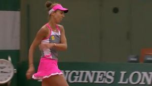 Nu a fost doar lapte și miere. Buzărnescu a reacționat nervos în partida cu Svitolina: "Ai făcut ce era mai greu, vito!"