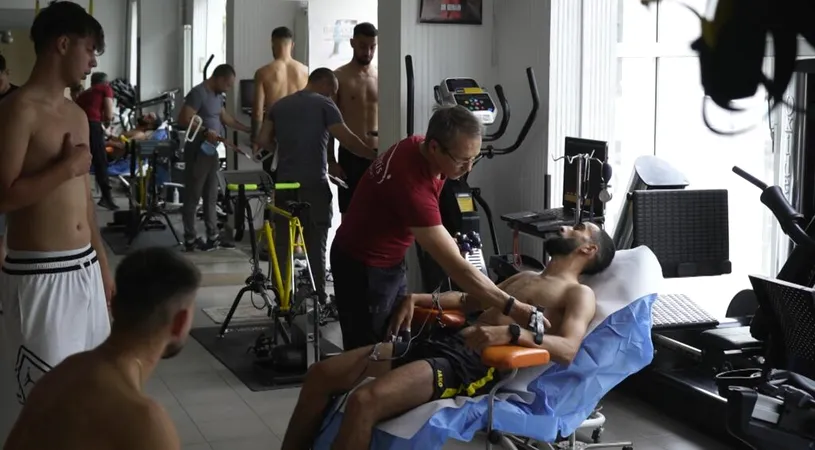 Vacanța a luat sfârșit la Poli Iași. Elevii lui Tony da Silva s-au reunit pentru a efectua vizita medicală. VIDEO