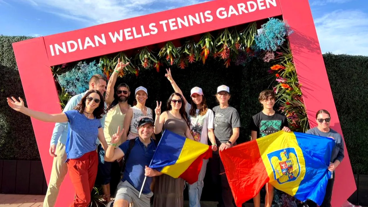 CORESPONDENȚĂ SPECIALĂ DE LA INDIAN WELLS | Românii prezenți, demonstrație de creativitate spontană. Sorana Cîrstea a fost impresionată total: „Cea mai tare galerie din tenisul mondial” | EXCLUSIV