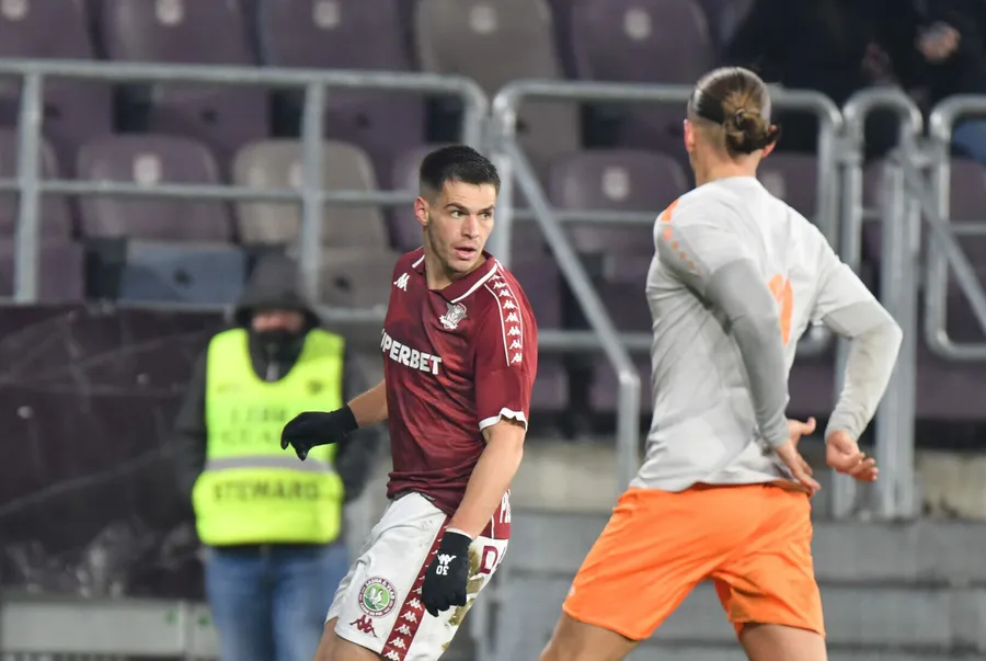 Daniel Paraschiv, mesaj războinic după ce a revenit în Superliga în tricoul Rapidului: „Sunt pregătit să fac asta!”