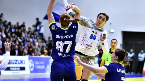 Cupa EHF, sferturi de finală | SCM Craiova nu a avut „formula” câștigătoare pentru partida tur cu Lada Togliatii. HC Zalău pleacă în avantaj în Turcia, pentru jocul retur cu Kastamonu
