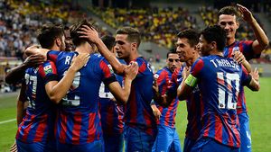 Steaua-CSU Craiova e văzut de italieni cel mai sigur pont al săptămânii: "Trupa lui Gâlcă e la alt nivel"