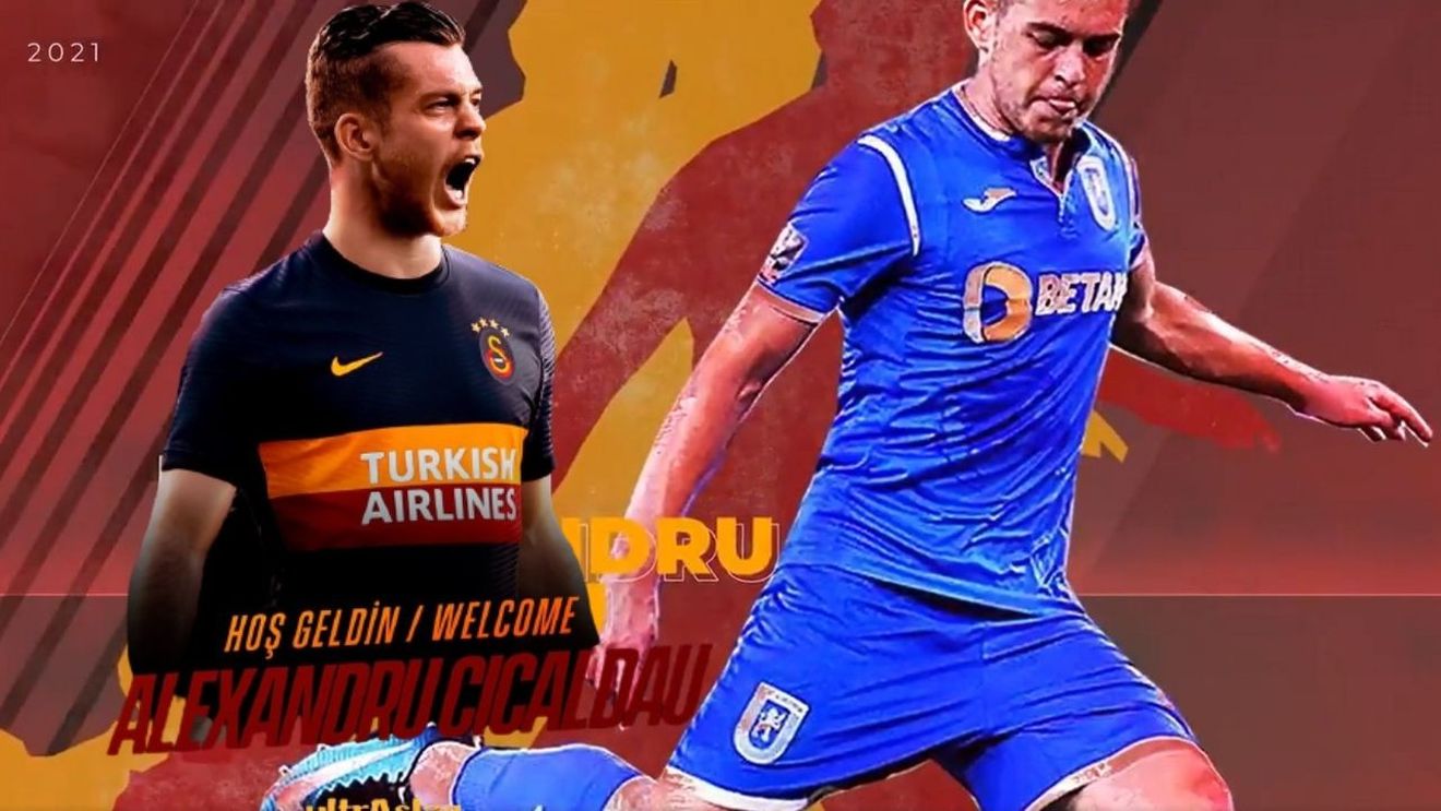 Clauza uriașă pe care Galatasaray a pus-o în contractul lui Alexandru Cicâldău. Românul este captiv pentru următorii 5 ani