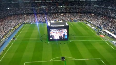Momentul în care Santiago Bernabeu a "explodat". VIDEO | Bucuria fanilor Realului la golul lui Sergio Ramos