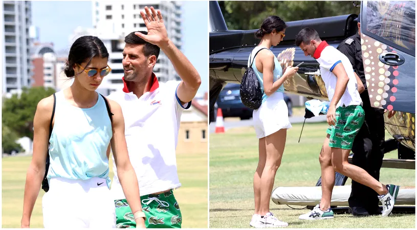 Novak Djokovic și Olga Danilovic, surprinși în ipostaze inedite la United Cup! Ce s-a întâmplat în prima zi a turneului pe echipe mixte din Australia. FOTO & VIDEO