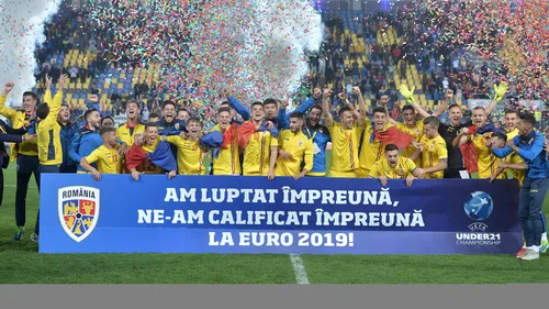 România U21 la Euro 2019 | Performanță uriașă pentru echipa lui Mirel Rădoi. Suntem liderii Campionatului European la un capitol esențial