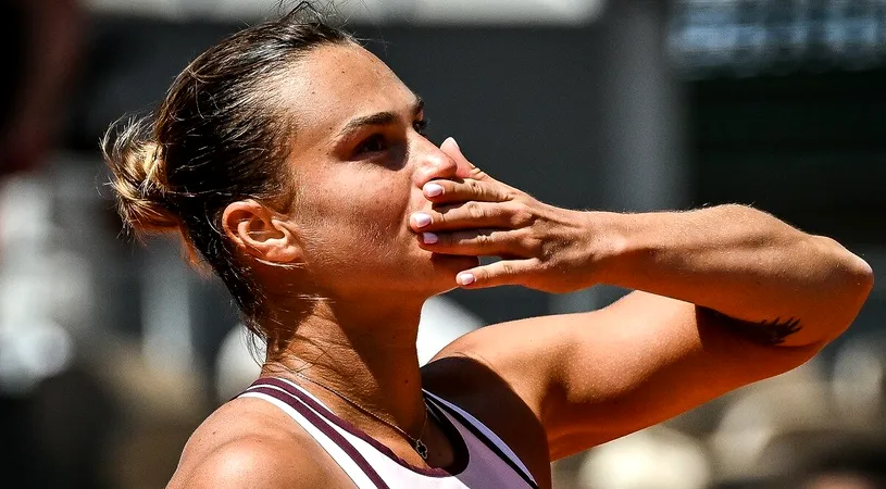 Decizie fără precedent la Roland Garros, după ce Aryna Sabalenka a fost acuzată că susține regimul dictatorial din Belarus! A doua favorită a refuzat să meargă la conferința de presă