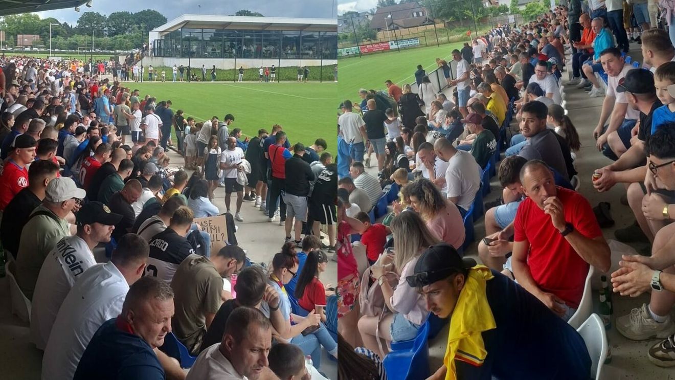 FCSB, iubită peste tot! Românii au luat cu asalt stadionul pentru amicalul cu Union Saint-Gilloise