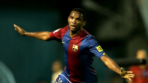 Eto’o: „Muncesc ca un negru pentru a trăi ca un alb!”