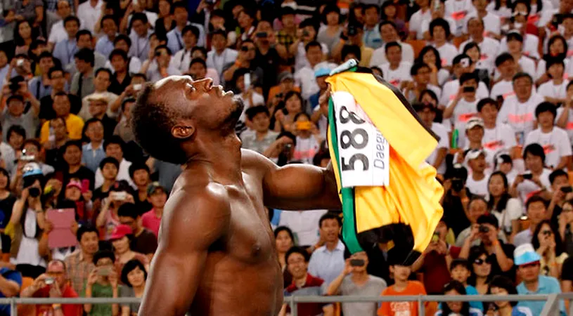 INCREDIBIL Usain Bolt a pierdut titlul mondial!** A fost descalificat în finala de 100 de m de la CM! Vezi motivul