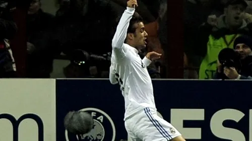 Pedro Leon a marcat contra Milanului primul gol spaniol pentru Real în acest sezon!