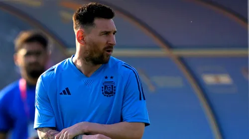 Imagine șocantă cu glezna umflată a lui Leo Messi cu o zi înainte de meciul de debut al Argentinei de la Cupa Mondială 2022!