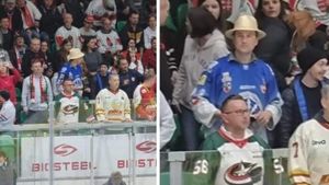 Noi imagini de la meciul România - Ungaria scot la iveală adevărul: unde a stat, de fapt, Ministrul Mediului, Tanczos Barna, și cum s-au bucurat hocheiștii din naționala noastră la imnul Ținutului Secuiesc! | VIDEO EXCLUSIV