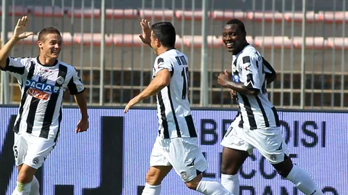 Udinese e din nou LIDER în Serie A!** Torje n-a jucat niciun minut contra lui Chievo