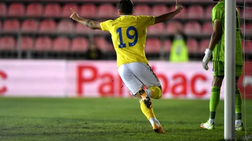 România U21 - Georgia U21 1-1. Florin Bratu, debut cu stângul